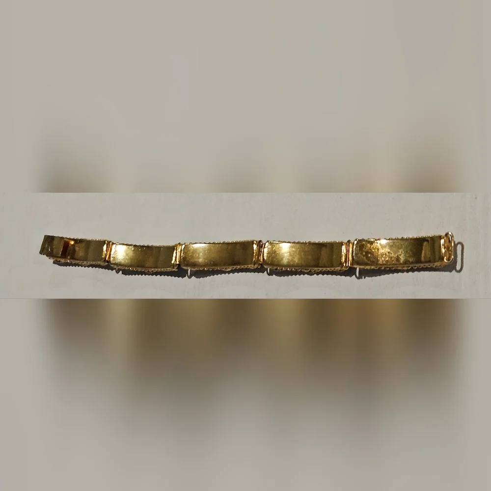 Vintage Italian Micro Mosaic Panel bracelet - Picture 4 of 9
